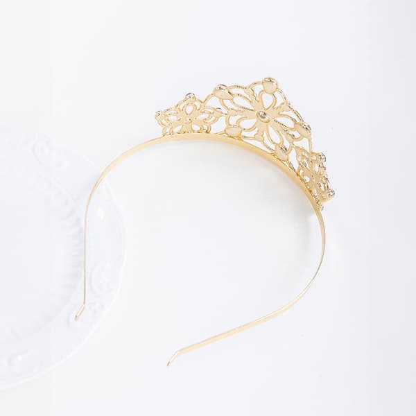 Kunglig tiara, håraccessoarer, bröllopsvattendiamantpannband, El