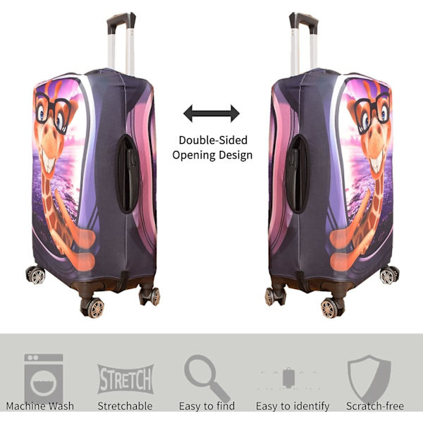 M Giraffe Vannbestandig Trykk Trolley Veske Beskyttende Deksel For