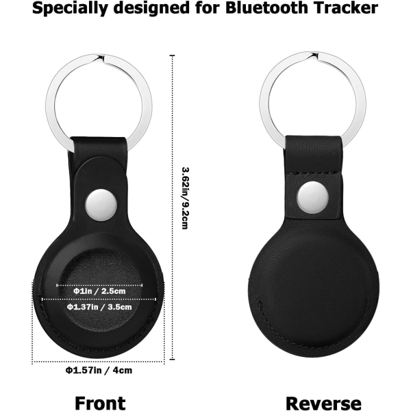 4 stk nøglering kompatibel med Airtag, nøglering til Airtag, Portab