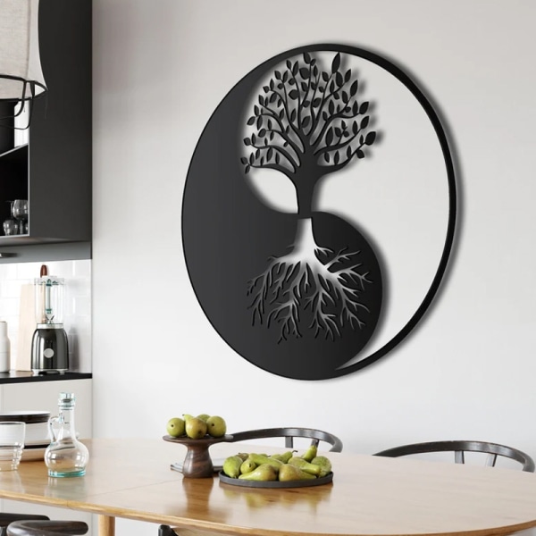 Metal Wall Art, Metal Tree of Life Wall Art, Metal Tree Family Si