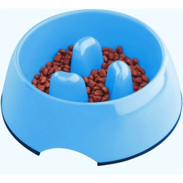 S Anti-Gluttonous Bowl for Dogs and Cats, Non-Slip Feeding Bowl T