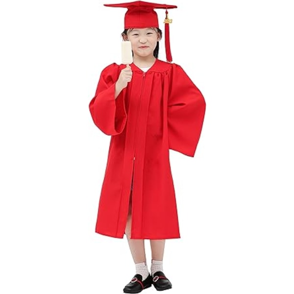 Children's Preschool Mat（36）Graduate Gown and Graduation Hat with