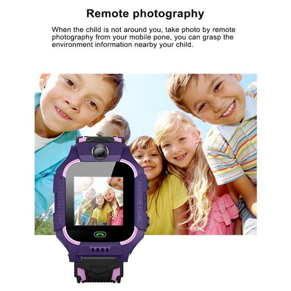 Touchscreen børnesmartwatch - Grøn, med kamerafunktion,