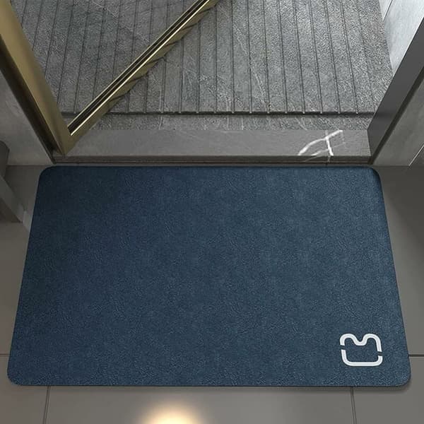 60*90 Sklisikker badematte Superabsorberende diatomitt baderomsteppe Mi