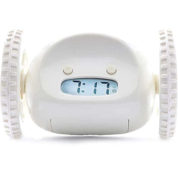 Clocky Vækkeur på Hjul Ekstra til Dybe Sovende Robot Clocki