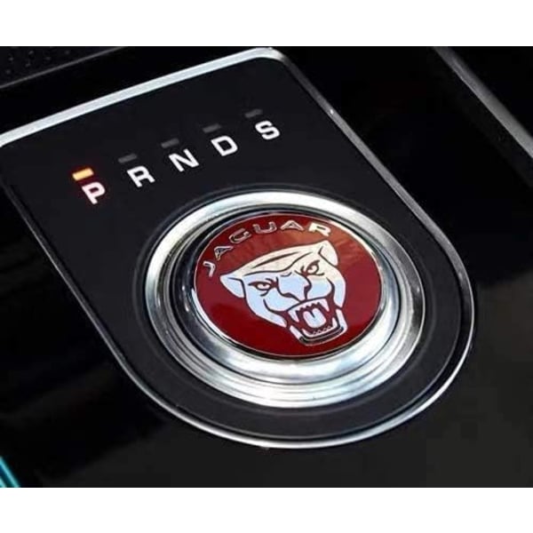 Enamel Jaguar Red Jaguar Tuning Vaihteenvalitsimen Trimmi Tarra XF XE