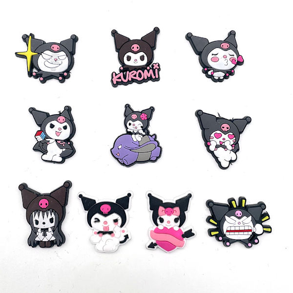 10 st Crocs Pins - För Crocs - Crocs Charms - Crocs Dekoration