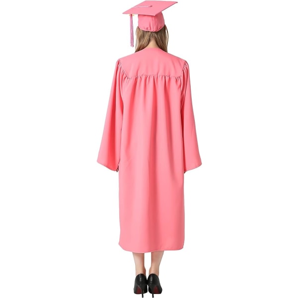 Rose Royal University Graduation Dress og Graduation Hat til Adul