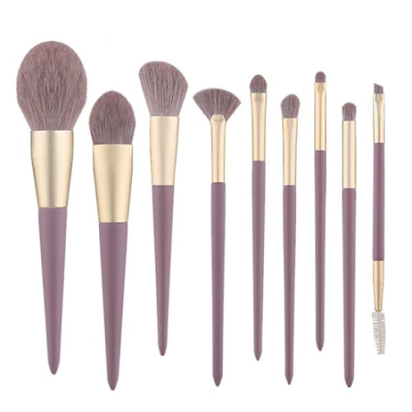 Nyt 9 lilla kartoffel farve komplet sæt makeup børster sæt skønhed
