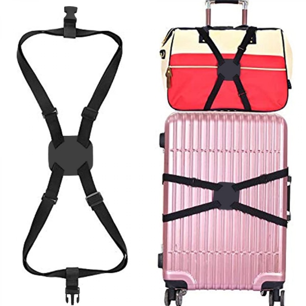 (3cm) Luggage Straps Bag Elastic Straps Add Bags for Convenient E