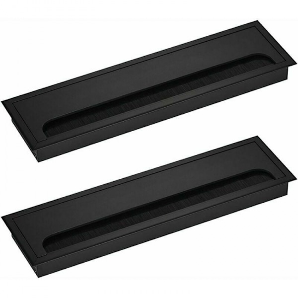 2 kpl Kaapelin läpivientikansi Suorakulmainen Johto 80x 280mm Upotukseen