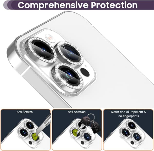Bakre kameraskydd för iPhone 14 Pro 14 Pro Max Foto Protecto