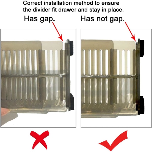 Drawer Dividers Set of 4, Expandable Drawer Organizer Dividers 51