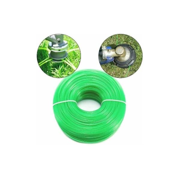 Grøn universal buskryddertråd, rund diameter 1,6 mm lang, 100