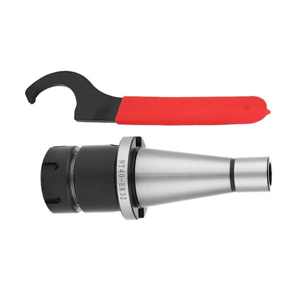 NT40-ER32 freseskaft + ER32UM rød skiftenøkkel 2PCS for fresing maskineringssenter