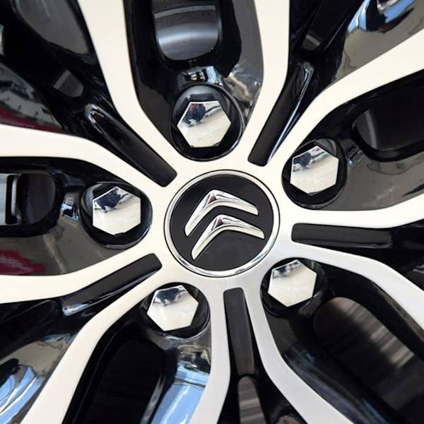 4 × 60mm Bilnavkapsler til Citroen C3 C4 C5 Elysee Berling