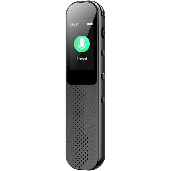 64GB Diktafon, 3072kbps HD lydkvalitet Digital optager