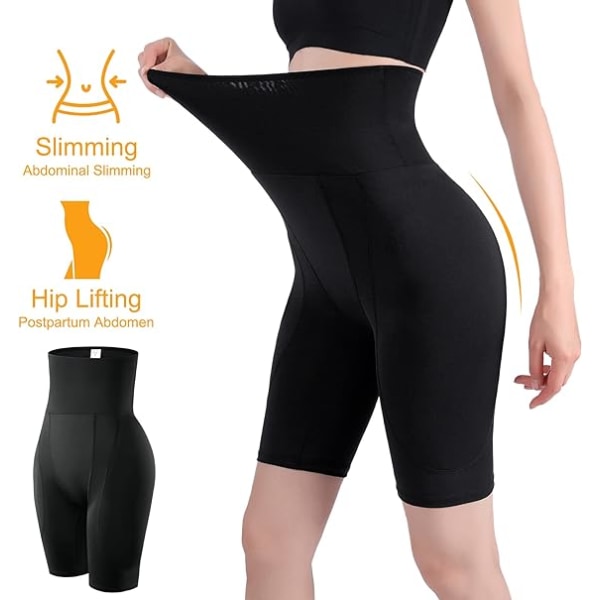 Slim Underwear Damunderkläder Kvinnors Shapewear Trosor för Platt Mage Shapewear Osynliga Shorts Hög Midja Postnatal Trosor XL