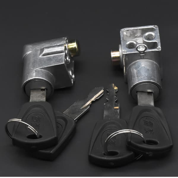E-cykel Elektrisk cykel Scooter Batteripaket Säkerhetsbox Lock w