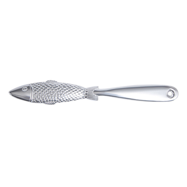 Kjøkken Craft - Aluminium fiskeskaller, 22 cm x 3,5 cm - Sølvfarget