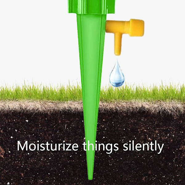 12-pakke automatisk vanningssprinkler, justerbar enkel vanning, vanning for potteplanter, planter, blomster, hage, stueplante