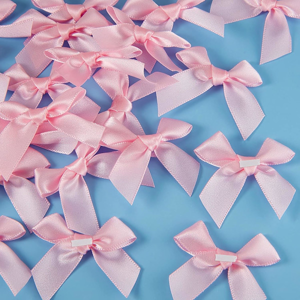 24 kappaletta itseliimautuvia satiininauhajousia DIY-askarteluun Valentin
