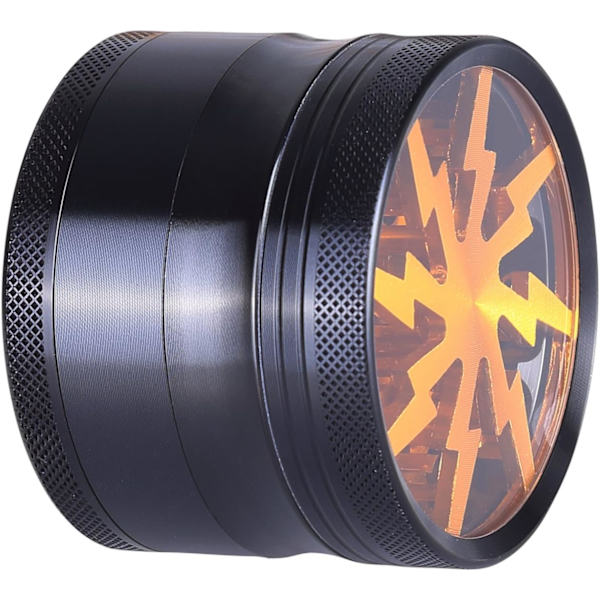 Ensiluokkainen alumiininen siitepölyjauhin 63 mm, jossa seula ja magneettinen kansi