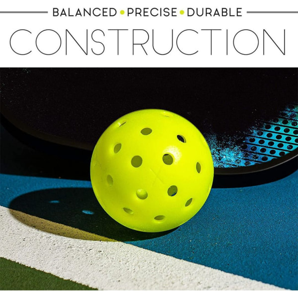 12 stk. 74MM 40 huller udendørs pickleball pickleball