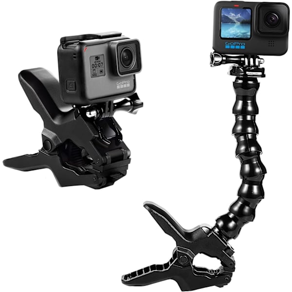 Joustava leuka - Hansikaulamallinen kiinnike GoPro Hero 9 Hero 8 Hero 7 He