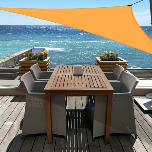 1 stk trekantet solseil, 3 x 3 x 3M vanntett trekantet solseil
