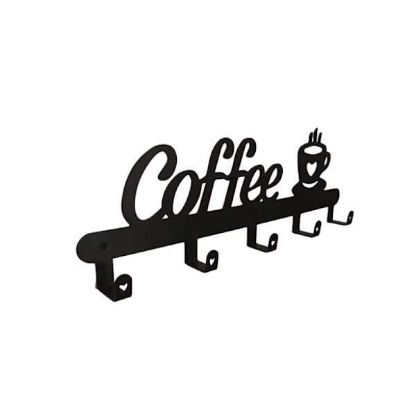 Kaffemugg hållare vägg, Bar skylt, Kaffemugg hållare, Mugg krok Kaffeskylt