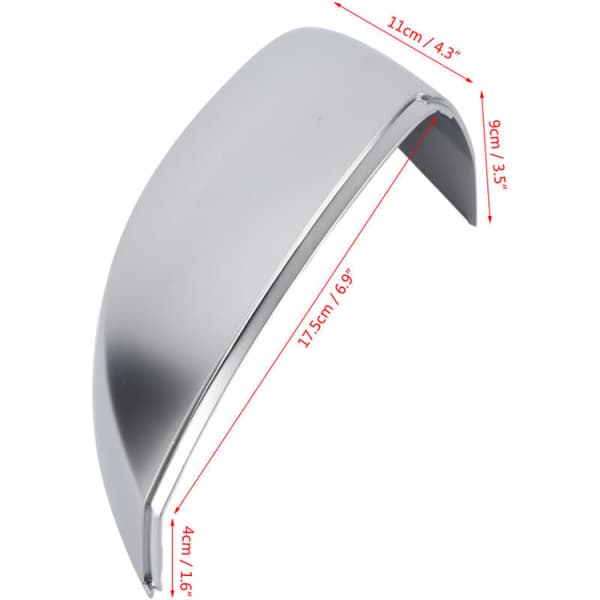 Audi A3 S3 Par med matte krom sidespeildeksler for 8V
