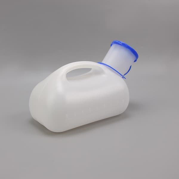 Unisex urinal med lock 1000 ml bärbar man/kvinna