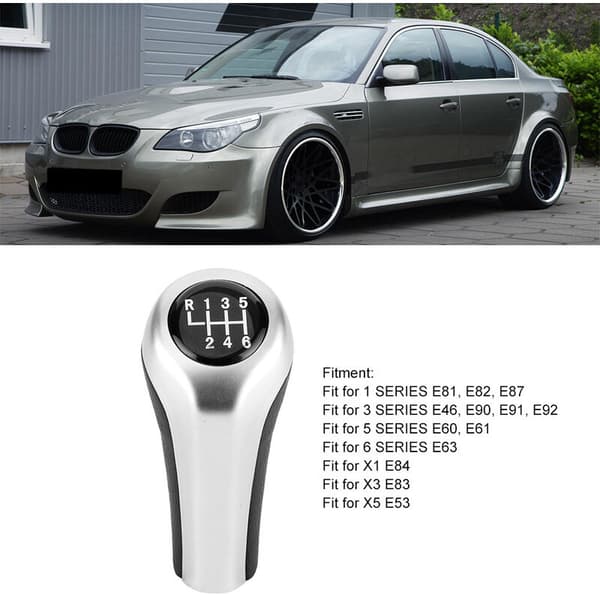 6-trins gearstangsknop til 3-serie 1-serie X1 E60 E61 E62 E8