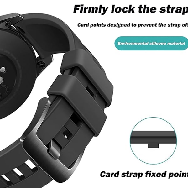 (6-pack) Ersättningsring Säkerhetsringhållare för 18 mm W