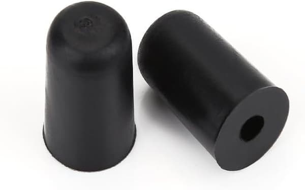 Cello Endpin Cello End Pin Gummi Munstycke Cap 4 Stycken Portabl