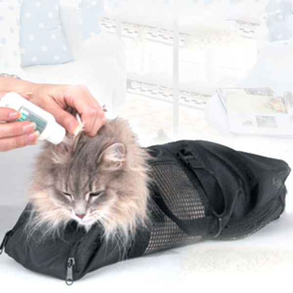 Cat Carrier Bag Portable Cat Grooming Pet Bag Pustende Cat Bath