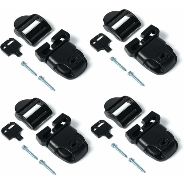 4 Spa-lock för lock, reservdelar för lock till badtunna med