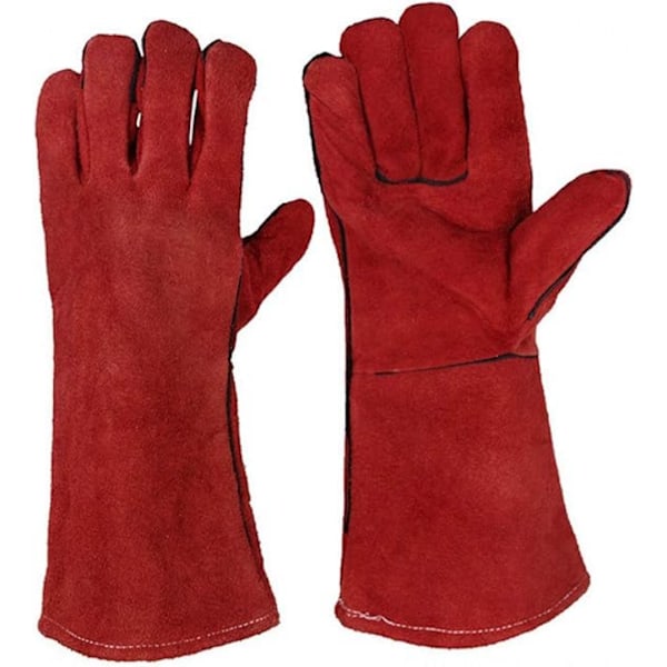 Paire de gants de soudage robustes et résistants à la chaleur dou