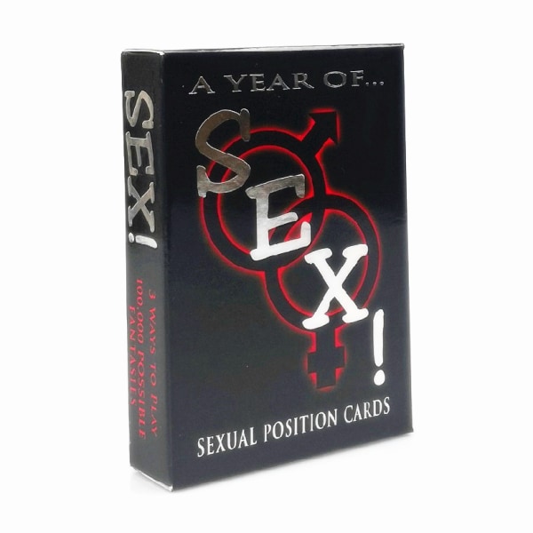 Voksen seksuell posisjonskort Soverom Battle Card - Illustrert med