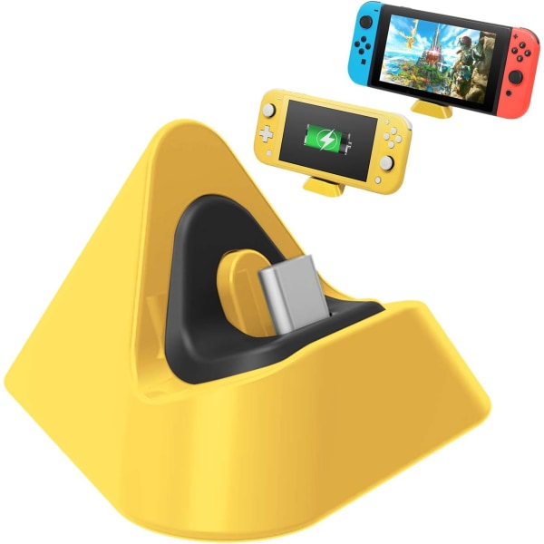 Laddningsstöd Kompatibel med Nintendo Switch Lite och Switch,