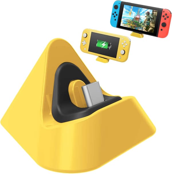 Lataustuki yhteensopiva Nintendo Switch Lite- ja Switch-laitteiden kanssa,