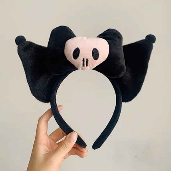 Kvinner Jenter Kawaii Kuromi Plysj Hårnåler Øre Hodebånd Hårbånd Co