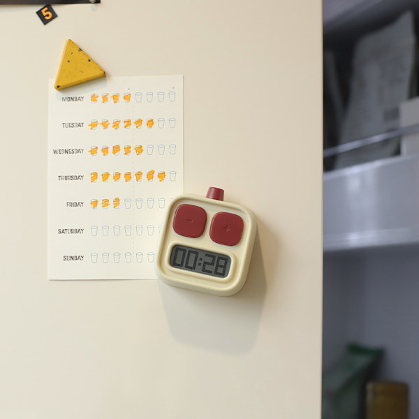 Gul robottimer, nedtellingstidsstyring for studenter og barn