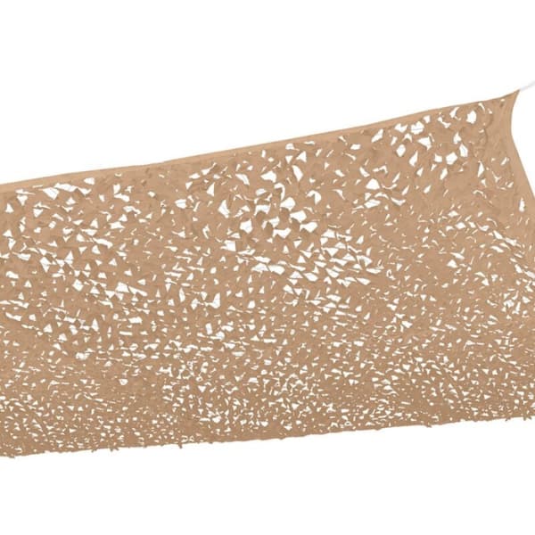5x4 M rektangulær skygge sejl design sand camouflage skygge