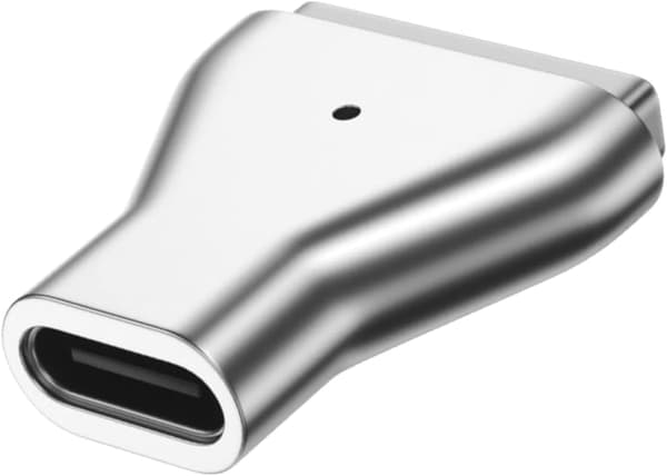 USB C till magnetisk adapter, typ C till 2 magnetiska T-huvud PD 100W Fa