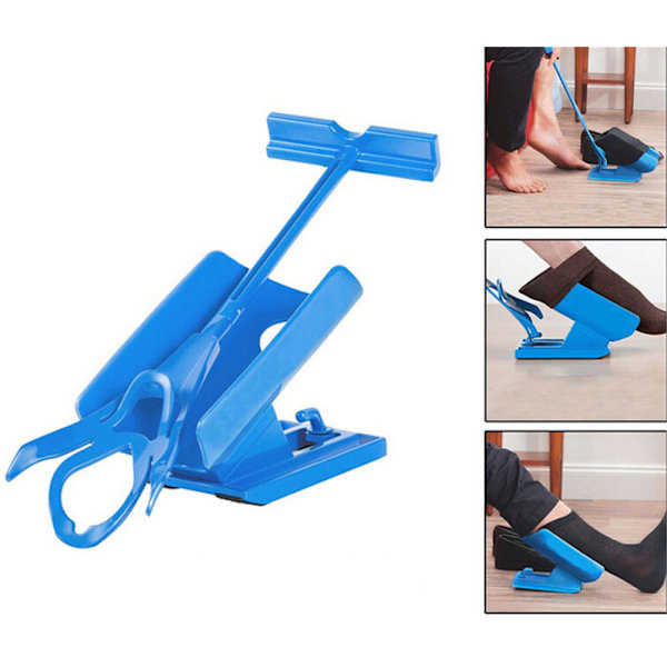 Sokker capalta Flowers Sock Slider Easy On Aid Helper lys på eas