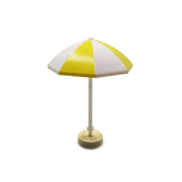 2kpl Keltainen Mini Auringonvarjo Swing Micro Landscape Rantapääsy