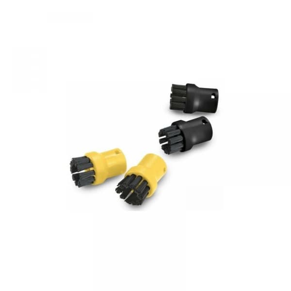 4 st KARCHER ångtillbehör, KARCHER borste set, liten koppar r