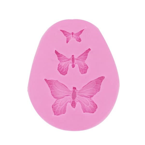 1 stk Sugarcraft Sommerfugl Silikonform fondant